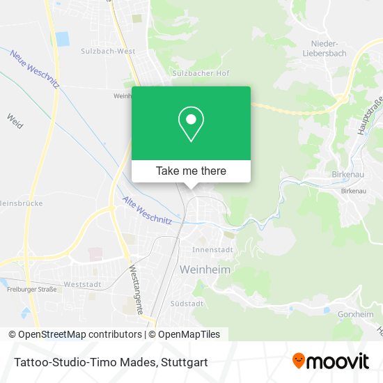 Tattoo-Studio-Timo Mades map