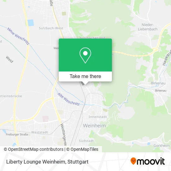 Карта Liberty Lounge Weinheim