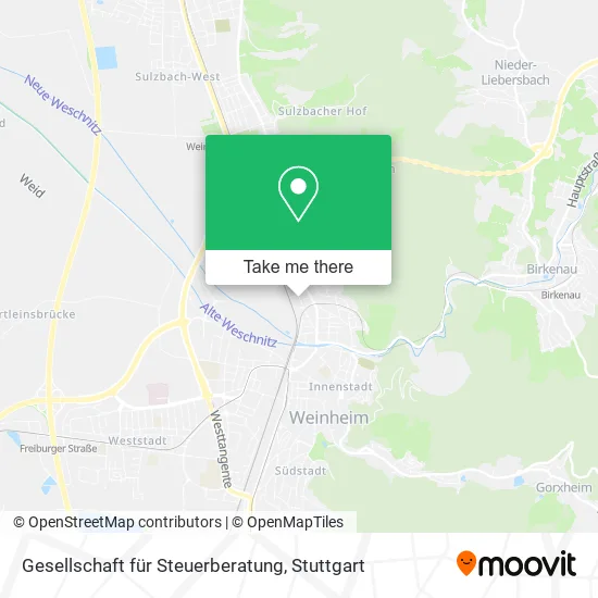 Карта Gesellschaft für Steuerberatung