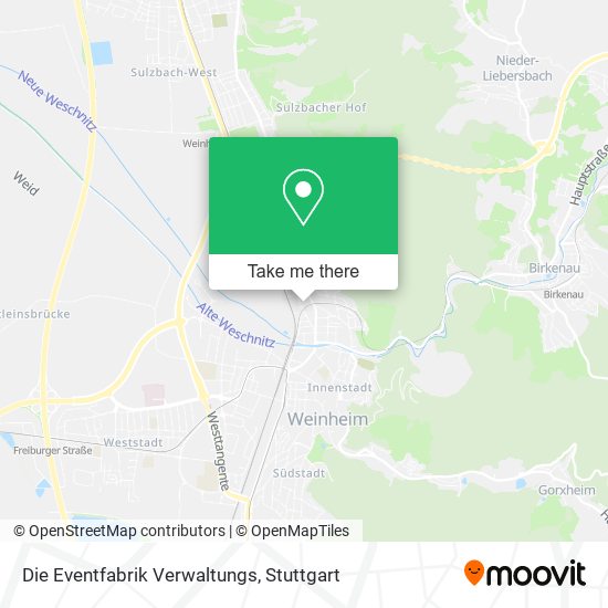 Карта Die Eventfabrik Verwaltungs