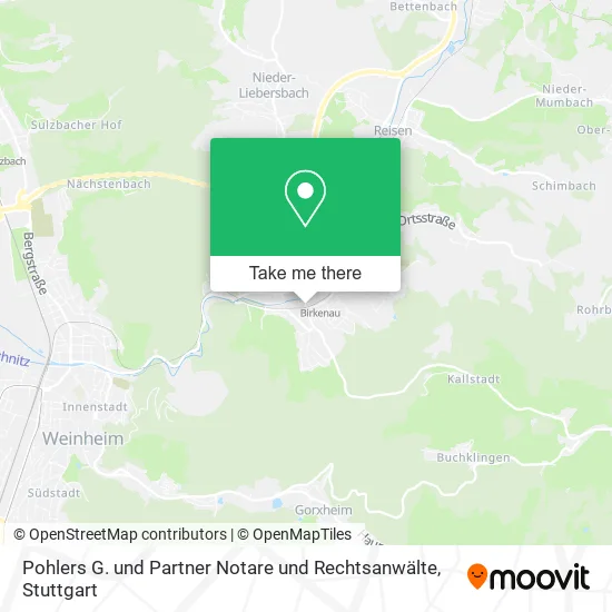 Карта Pohlers G. und Partner Notare und Rechtsanwälte