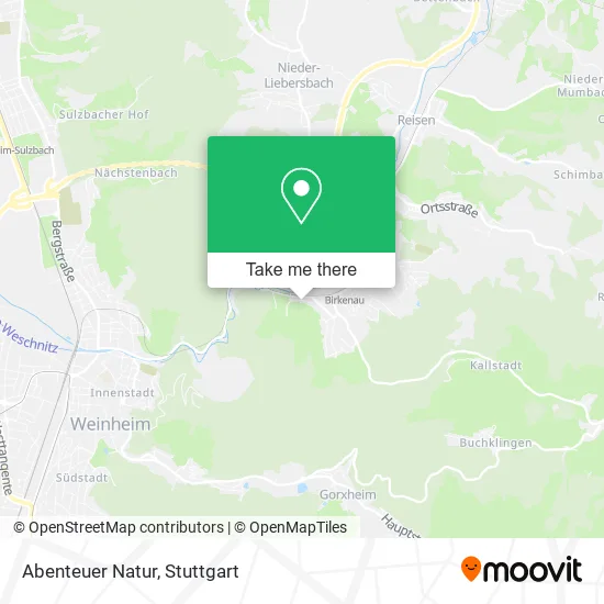 Карта Abenteuer Natur