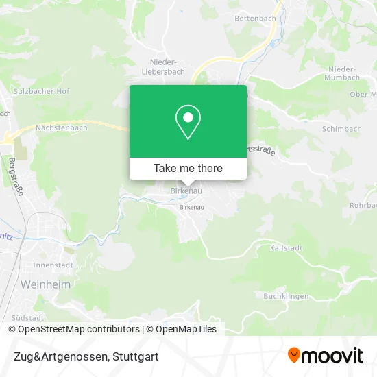 Карта Zug&Artgenossen