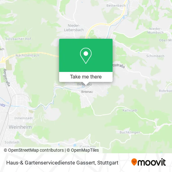 Карта Haus-& Gartenservicedienste Gassert