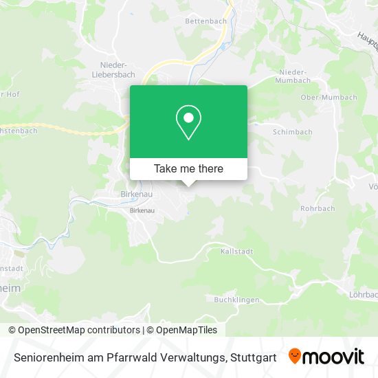 Карта Seniorenheim am Pfarrwald Verwaltungs