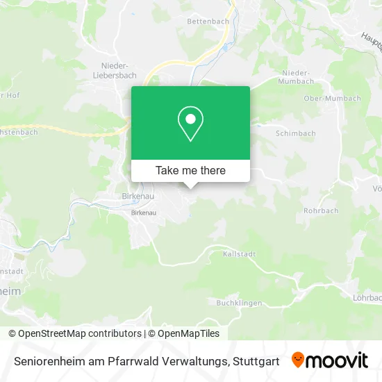 Карта Seniorenheim am Pfarrwald Verwaltungs