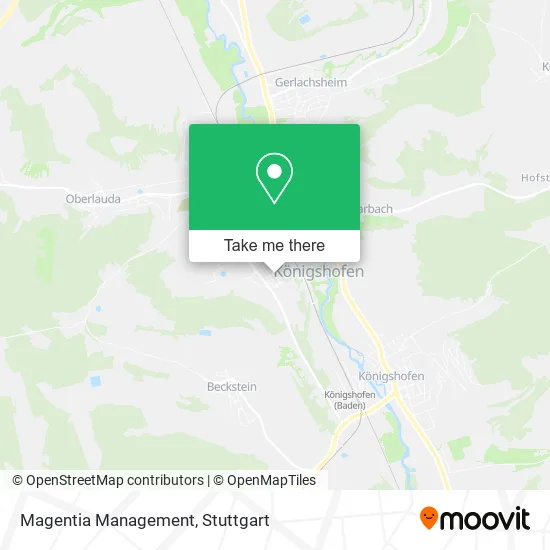 Карта Magentia Management