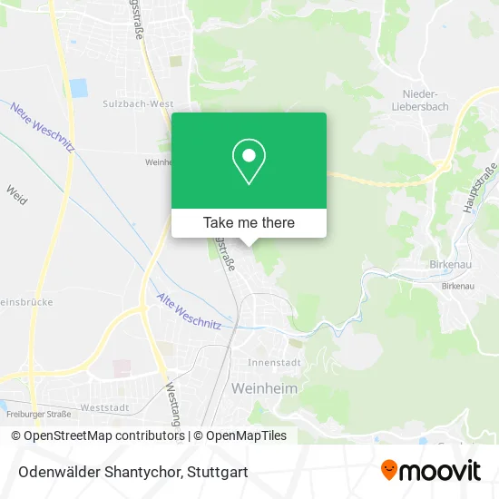 Карта Odenwälder Shantychor