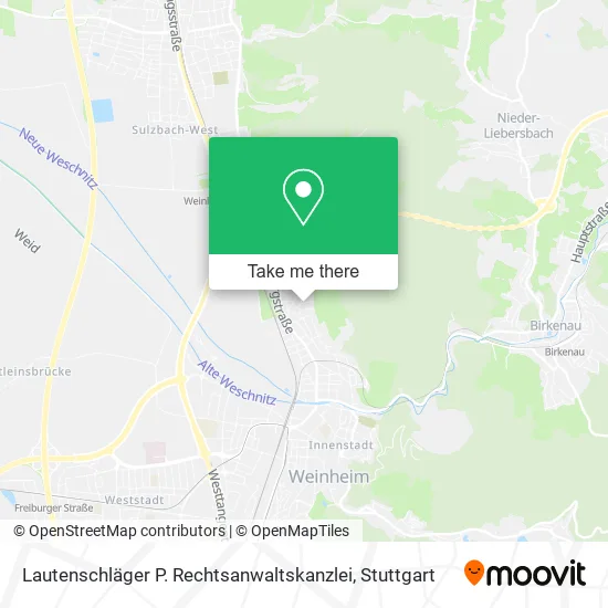 Карта Lautenschläger P. Rechtsanwaltskanzlei