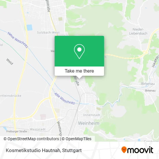 Карта Kosmetikstudio Hautnah