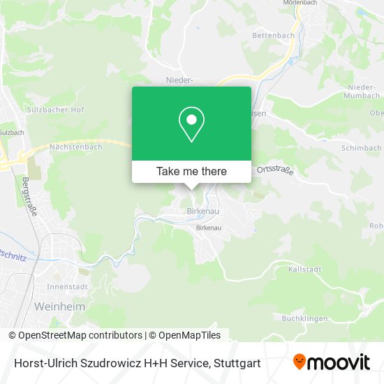 Карта Horst-Ulrich Szudrowicz H+H Service