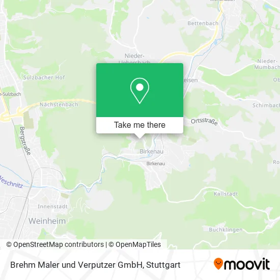 Карта Brehm Maler und Verputzer GmbH