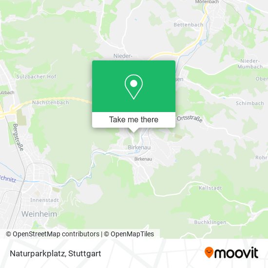 Карта Naturparkplatz