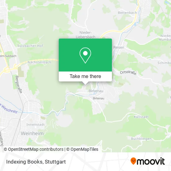 Карта Indexing Books