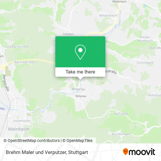 Карта Brehm Maler und Verputzer