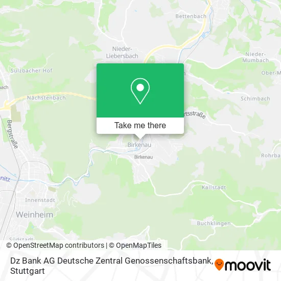 Карта Dz Bank AG Deutsche Zentral Genossenschaftsbank