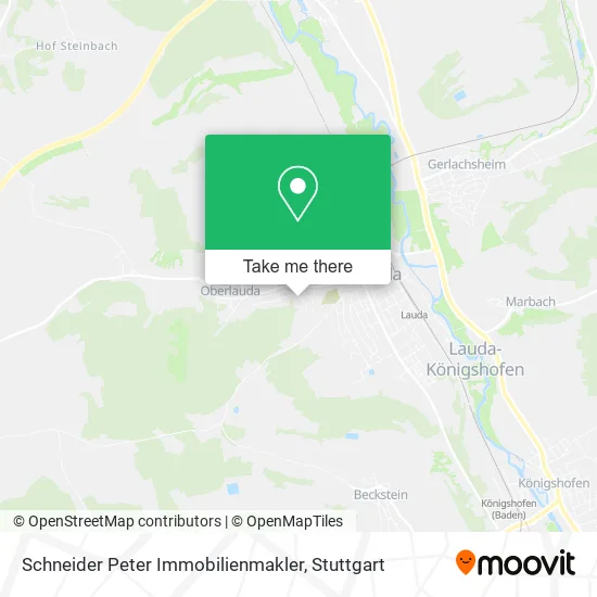 Карта Schneider Peter Immobilienmakler