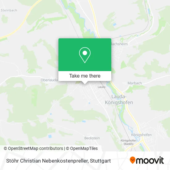 Карта Stöhr Christian Nebenkostenpreller