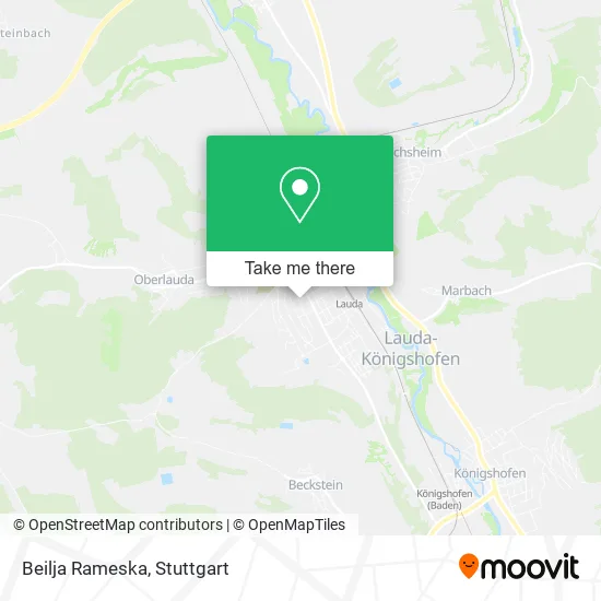 Карта Beilja Rameska