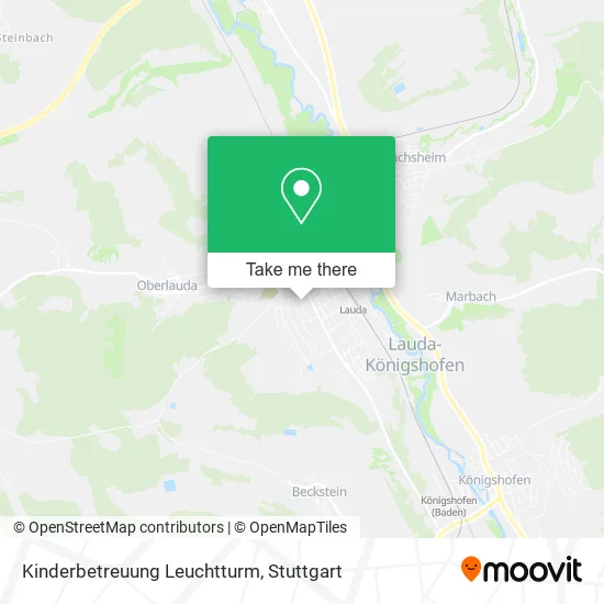 Карта Kinderbetreuung Leuchtturm