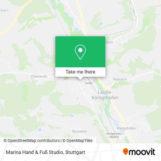 Marina Hand & Fuß Studio map