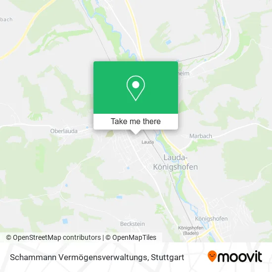 Карта Schammann Vermögensverwaltungs