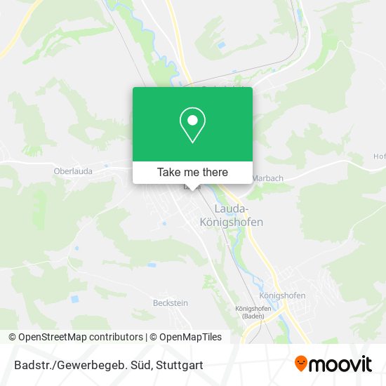 Badstr./Gewerbegeb. Süd map