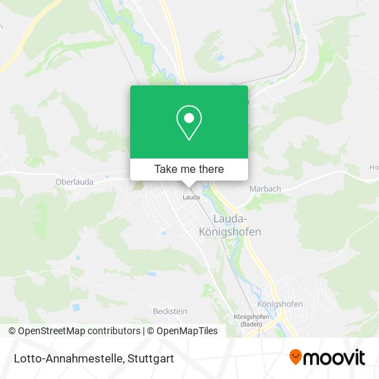 Lotto-Annahmestelle map