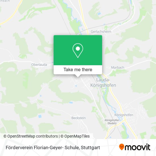 Förderverein Florian-Geyer- Schule map