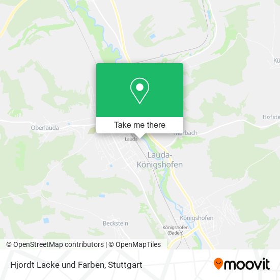 Hjordt Lacke und Farben map