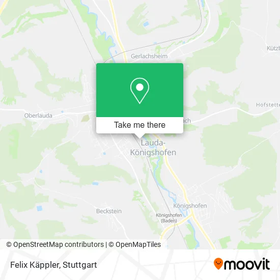 Карта Felix Käppler