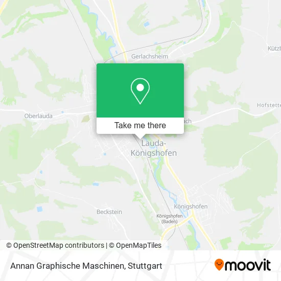 Карта Annan Graphische Maschinen
