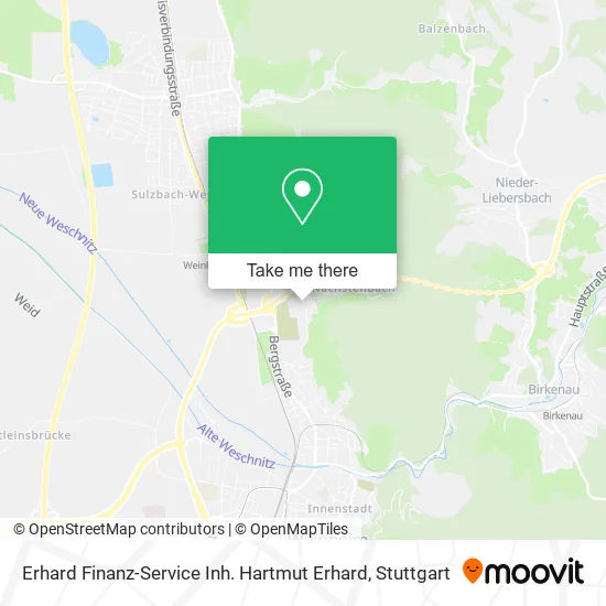 Карта Erhard Finanz-Service Inh. Hartmut Erhard