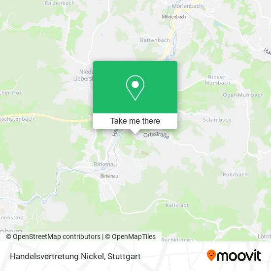 Карта Handelsvertretung Nickel