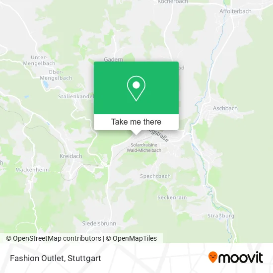 Карта Fashion Outlet