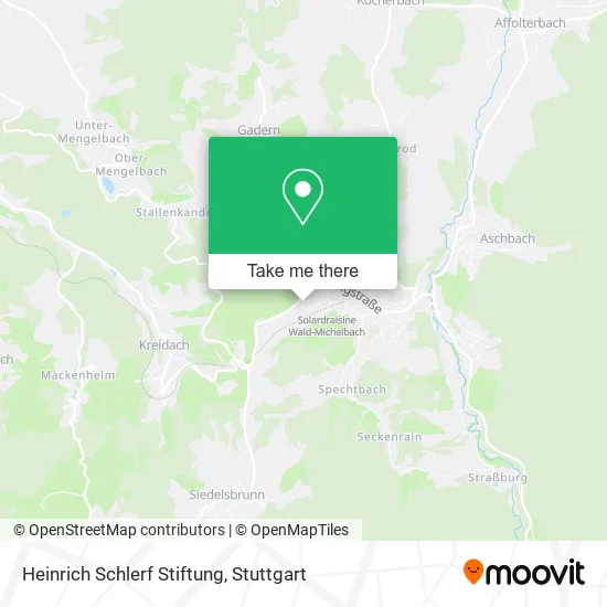 Карта Heinrich Schlerf Stiftung