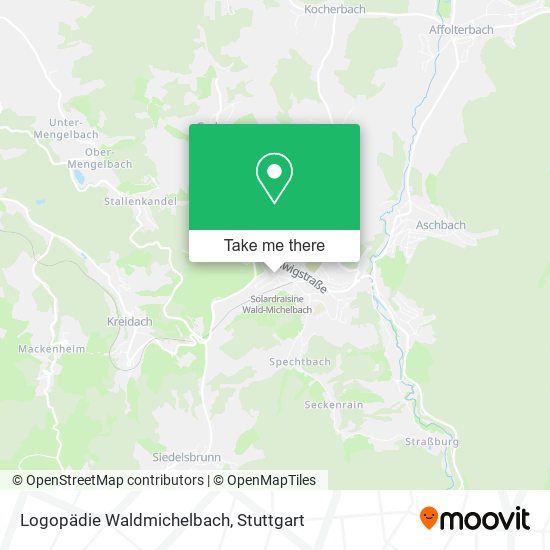 Карта Logopädie Waldmichelbach