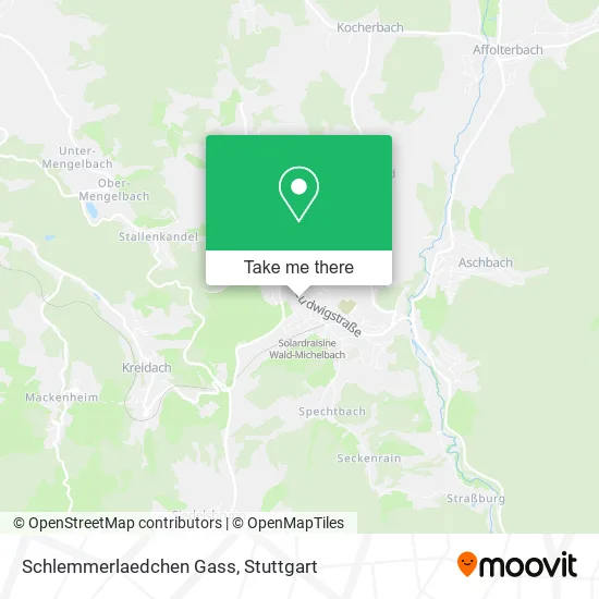 Карта Schlemmerlaedchen Gass
