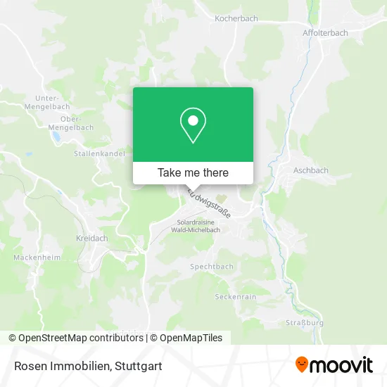 Карта Rosen Immobilien