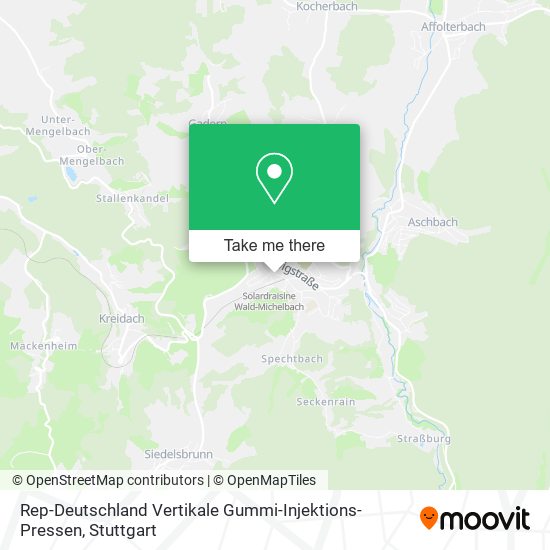 Rep-Deutschland Vertikale Gummi-Injektions-Pressen map