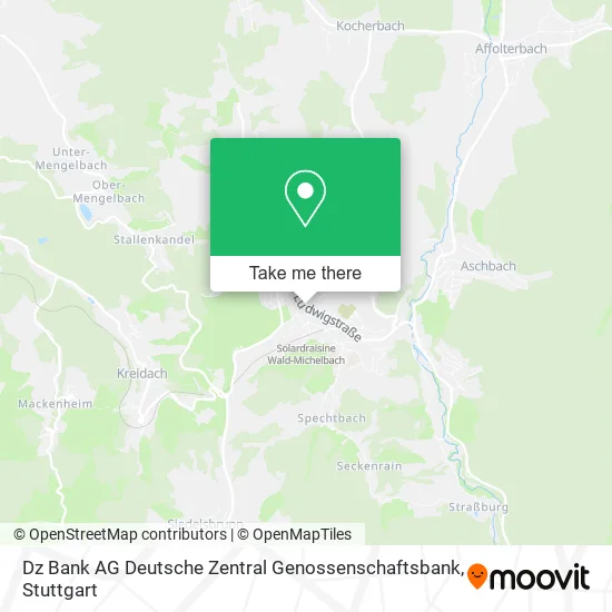 Карта Dz Bank AG Deutsche Zentral Genossenschaftsbank