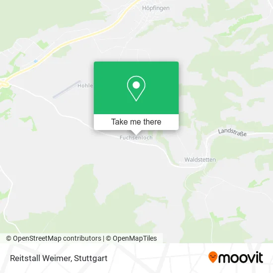 Reitstall Weimer map