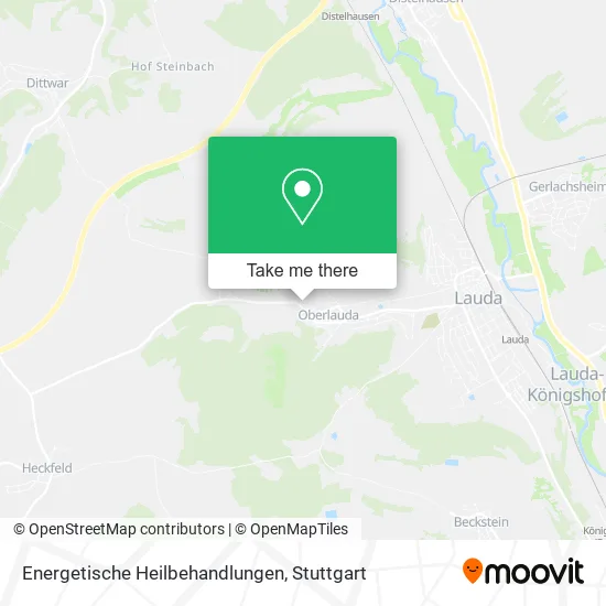 Карта Energetische Heilbehandlungen