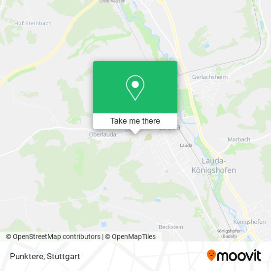 Punktere map