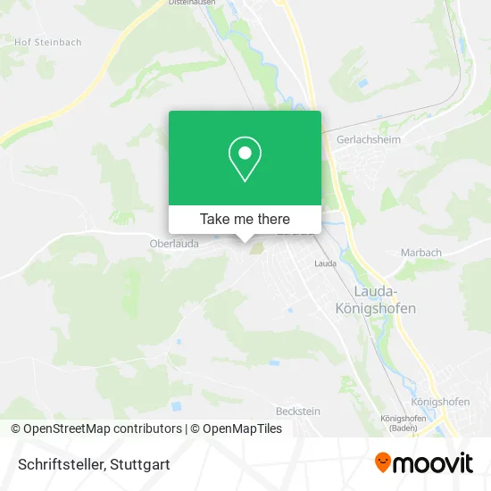 Карта Schriftsteller