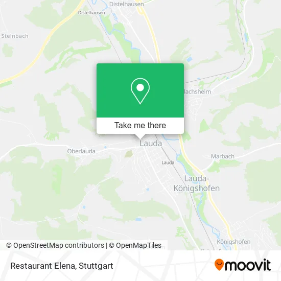 Карта Restaurant Elena