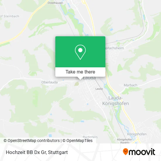 Карта Hochzeit BB Dx Gr