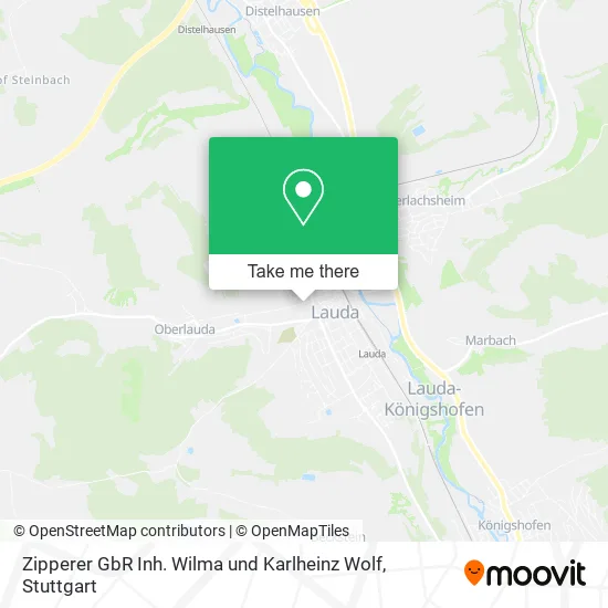 Карта Zipperer GbR Inh. Wilma und Karlheinz Wolf