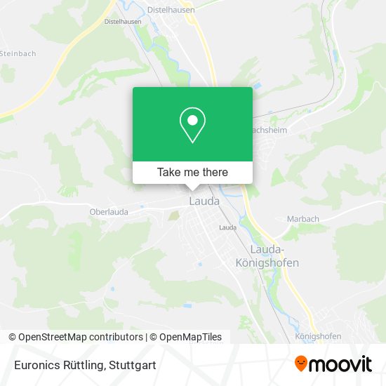 Euronics Rüttling map