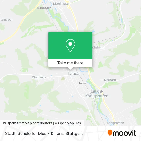 Карта Städt. Schule für Musik & Tanz